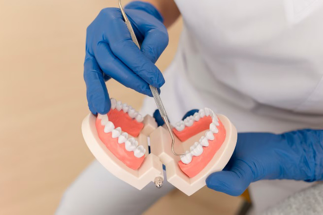 Стоматолог рассказала, почему не держится съемный зубной протез
