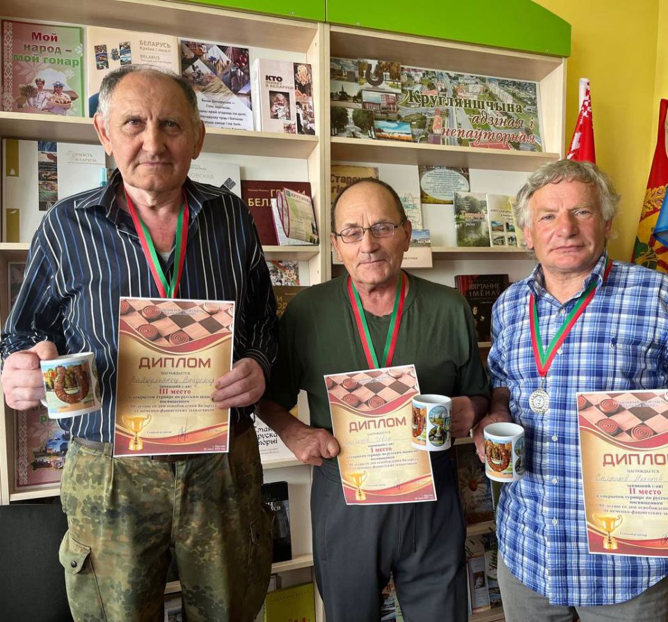 Встреча любителей русских шашек на призы редакции районной газеты «СЖ»