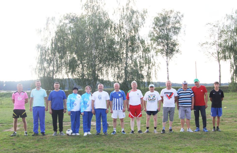 В агрогородке Радча состоялся товарищеский матч по мини-футболу