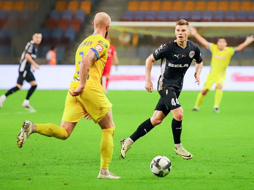 «Торпедо-БелАЗ» выиграло у БАТЭ в матче футбольного чемпионата страны