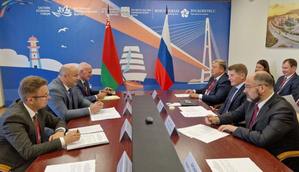 Беларусь и Приморский край подписали план совместных мероприятий на 2025–2026 годы