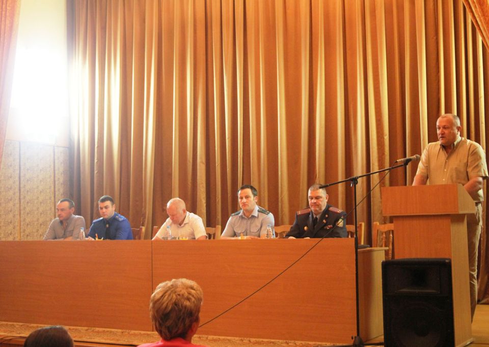 На базе ГУО «Филатовская средняя школа имени С.А. Ловенецкого» состоялась встреча с трудовым коллективом