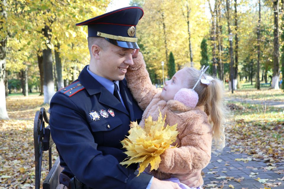 Под надёжной папиной защитой