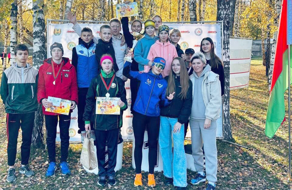 Почётное первое место завоевали  круглянские легкоатлеты