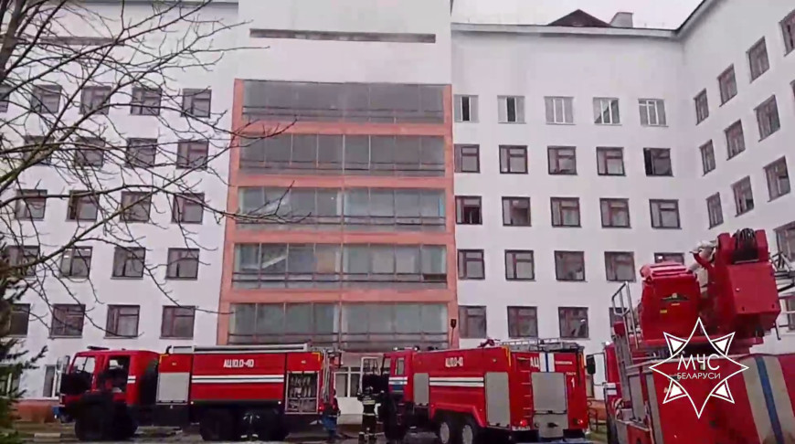 В Климовичской районной больнице произошло возгорание: эвакуировали 118 человек
