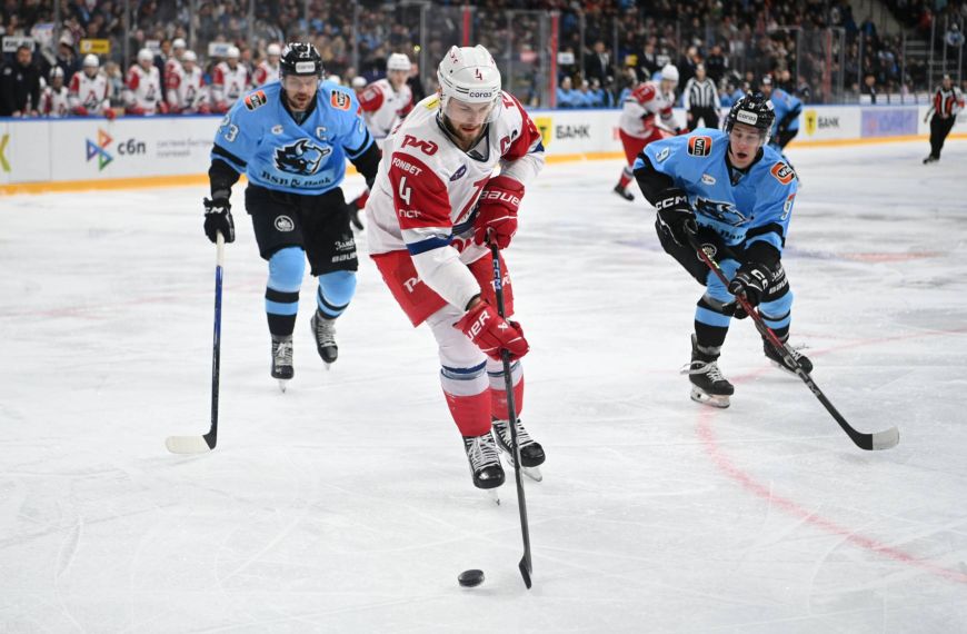 Хоккеисты «Динамо» закрыли год победой над «Локомотивом», Гросс набрал четыре очка