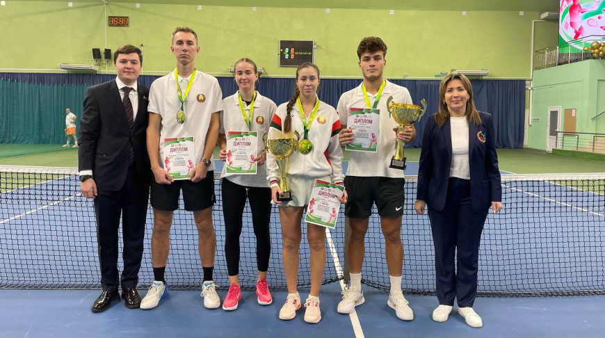 Определились победители и призеры чемпионата Беларуси по теннису