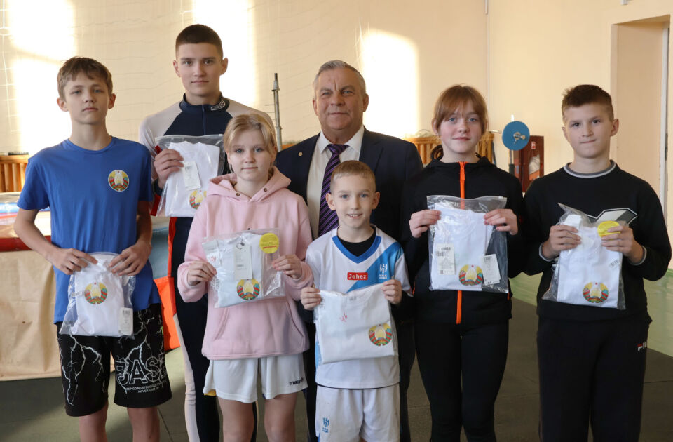 В Круглянской ДЮСШ прошли традиционные рождественские старты