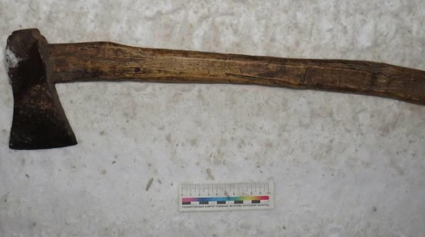 В Оршанском районе мужчина пошел к соседу поговорить, взяв с собой топор