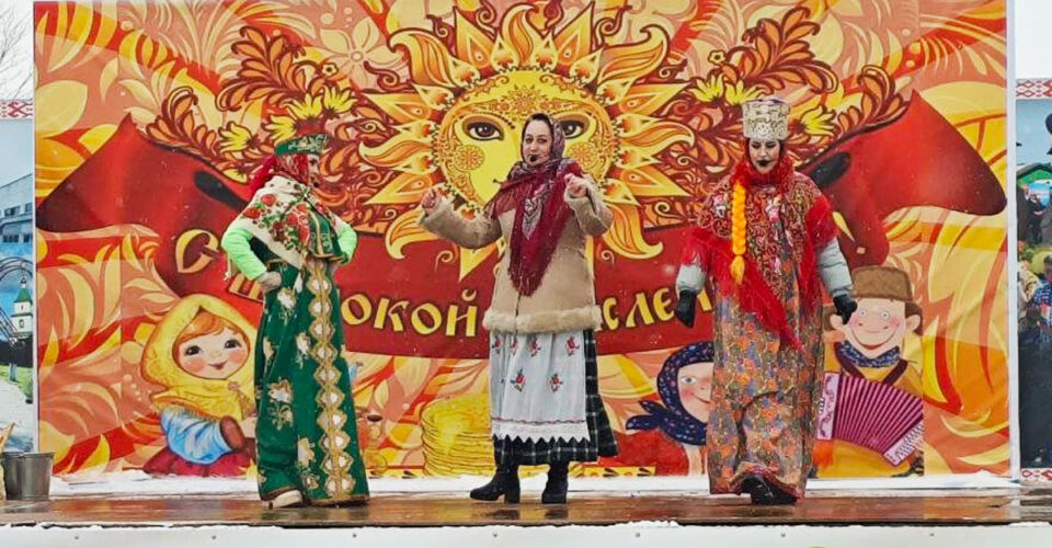 «Гуляй, веселая Масленица!». Как в Круглом провожали зиму и встречали весну