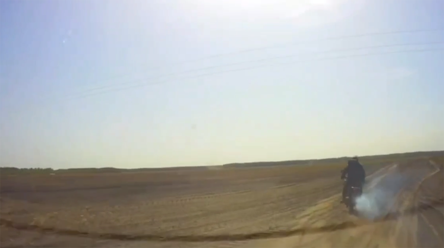 Пьяного бесправника на мотоцикле задержали в Дрогичинском районе