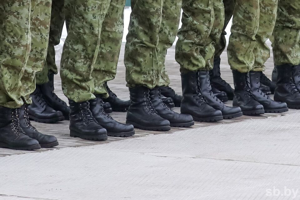 Минобороны: с 22 апреля в Беларуси начинается отправка в войска призванных на срочную военную службу