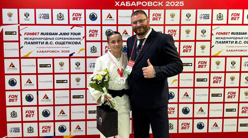 Белоруска Буракова завоевала серебро международного турнира по дзюдо в Хабаровске