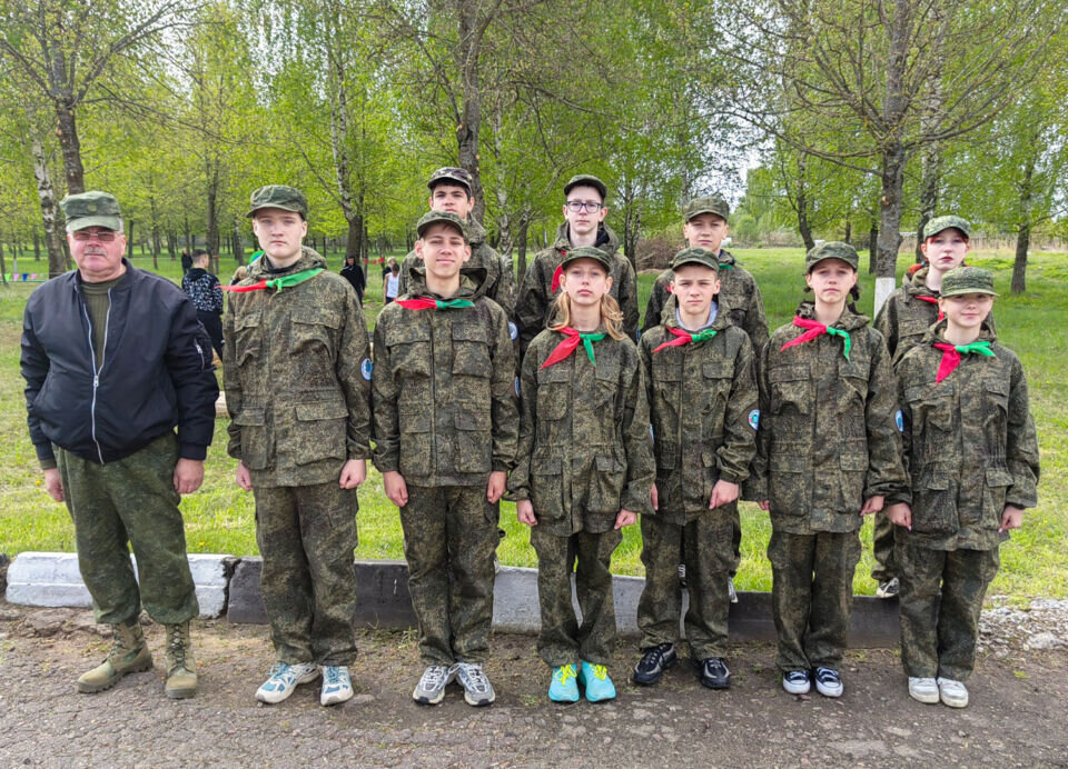 Патриотические игры «Зарница», «Зарничка» и «Орлёнок» провели в Круглянском районе