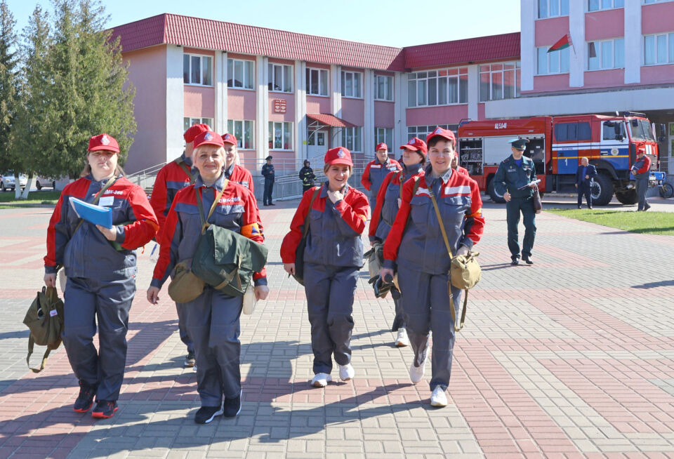 На Круглянщине продолжаются крупномасштабные комплексные учения