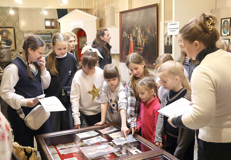 Своих гостей встречал музей