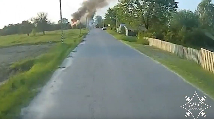 Мужчина погиб при пожаре в доме в Калинковичском районе