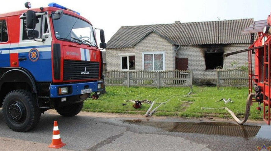 Мать и сын погибли при пожаре в Кореличском районе