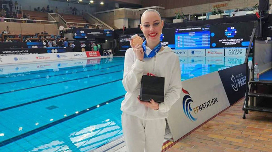 Хондошко завоевала бронзу финального этапа Кубка мира по синхронному плаванию
