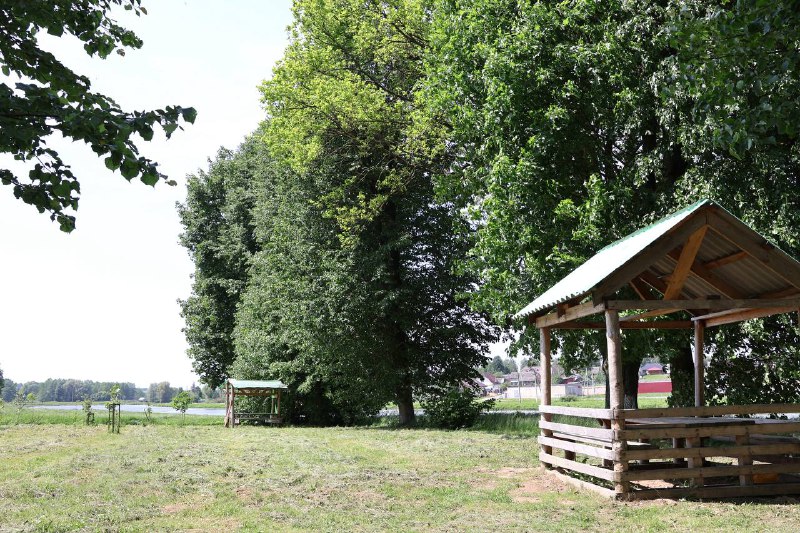 В Круглом активно ведутся работы по наведению порядка