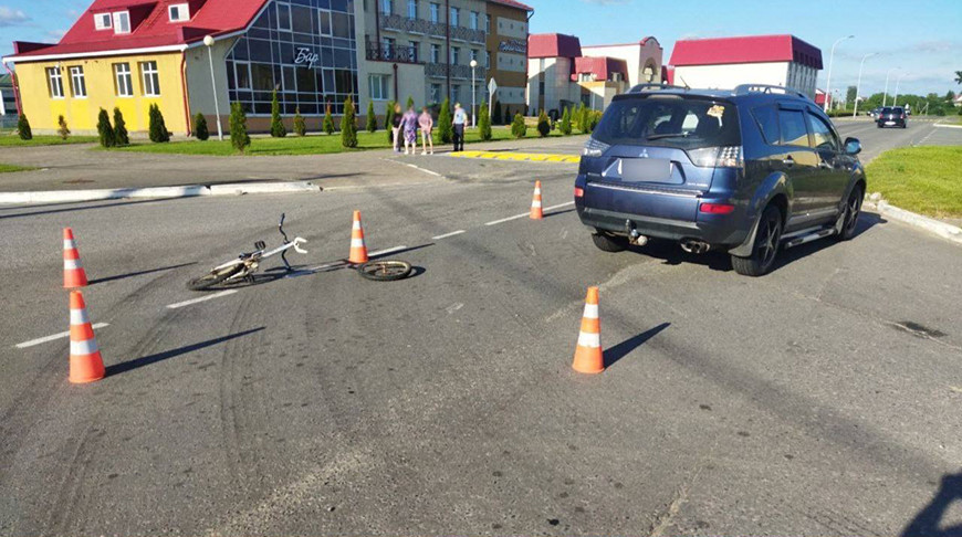 Шестилетний велосипедист попал под колеса авто в Рогачевском районе