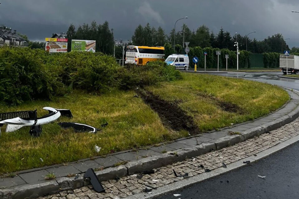 В Польше автобус с 60 белорусами попал в ДТП