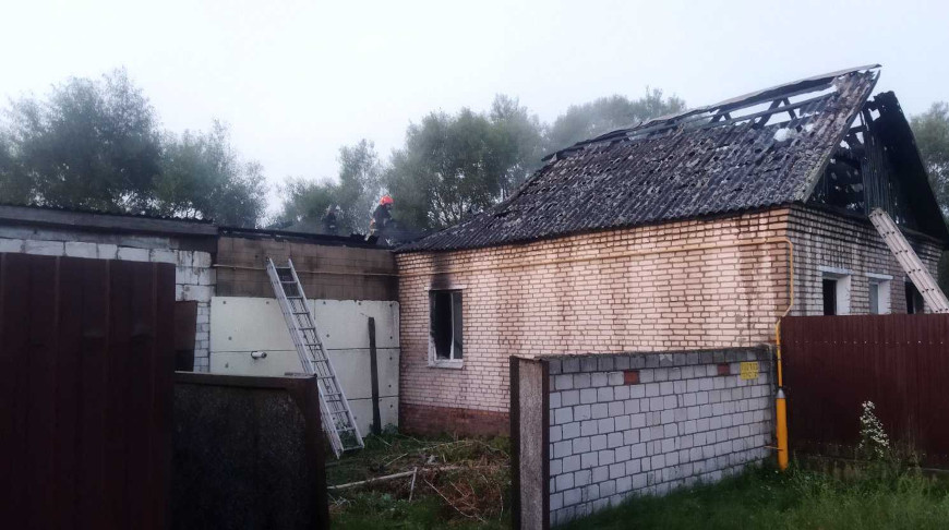 Хозяйка дома погибла при ночном пожаре в Рогачевском районе