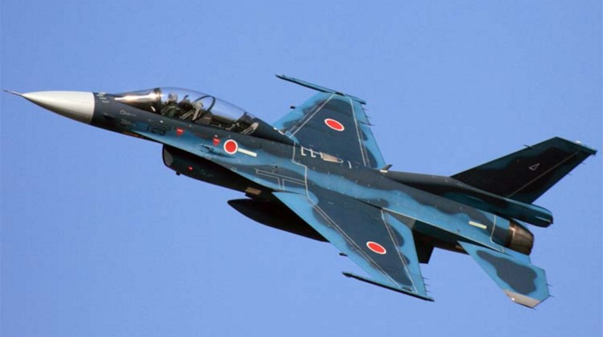 Потерпел крушение японский истребитель F2