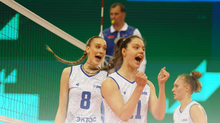Белорусские волейболистки уступили россиянкам во втором домашнем спарринге