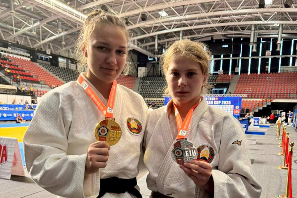 Дзюдоисты из Беларуси взяли четыре награды этапа юниорского Кубка Европы в Скопье