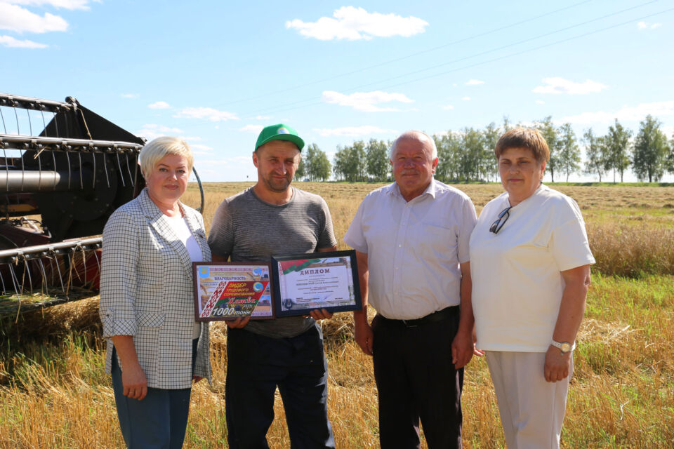 Ряды «тысячников» на Круглянщине множатся