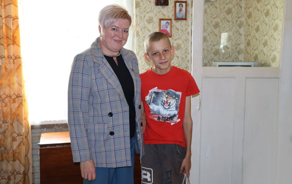 Акция «Соберем детей в школу» продолжается на Круглянщине