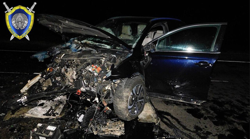 Следственный комитет установил обстоятельства ДТП в Глубокском районе, в котором погибли три человека