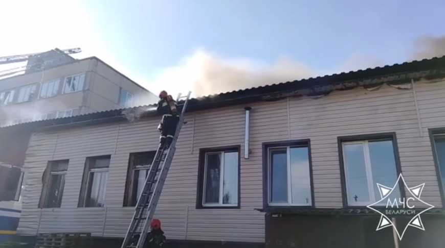 Пожар вспыхнул в кафе в Бобруйске