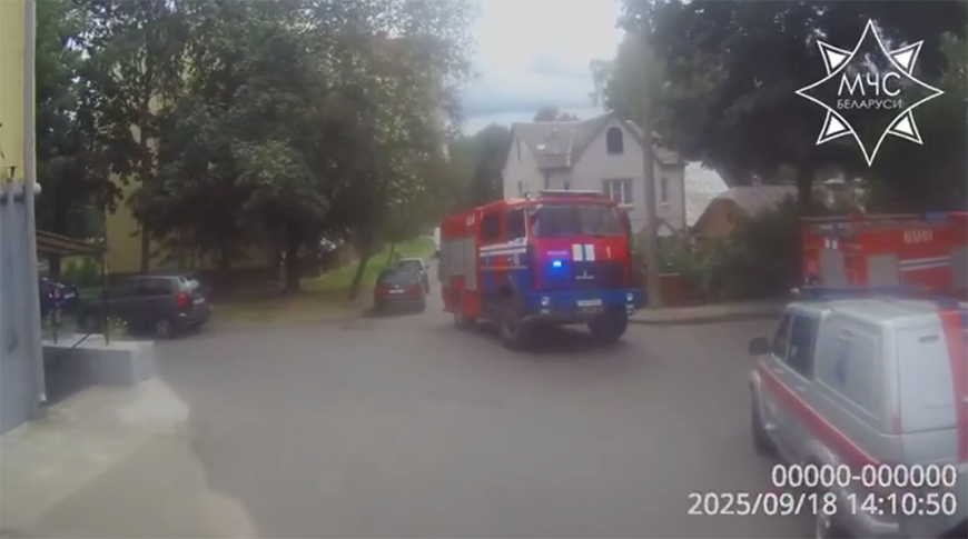 В Могилеве работники МЧС спасли пенсионера при пожаре в квартире