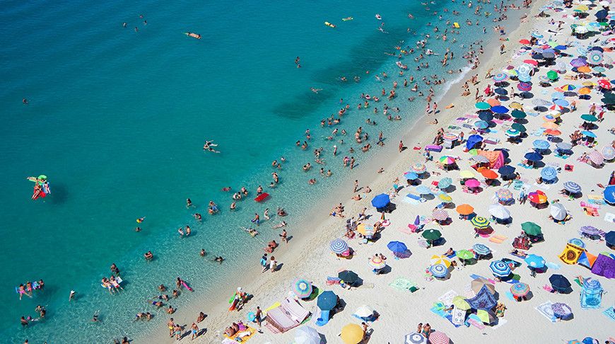 Италия может потерять около 20% своих пляжей к 2050 году