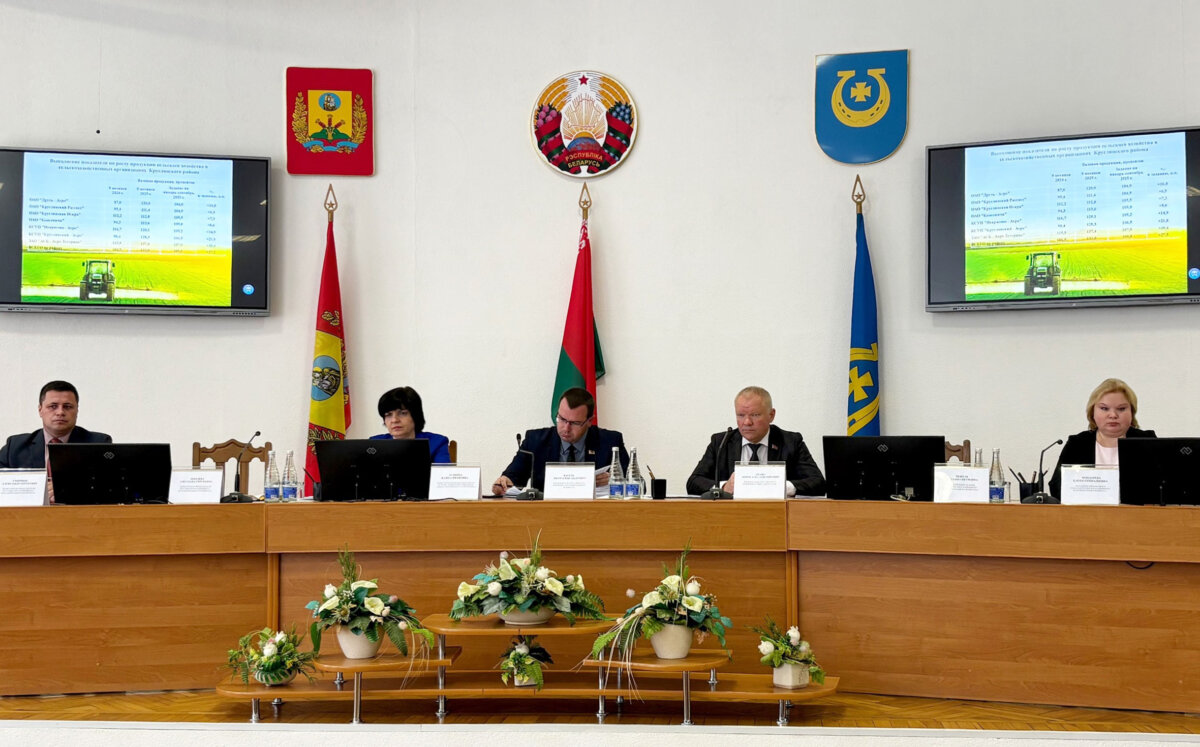 Заседание районного исполнительного комитета состоялось сегодня в Круглом