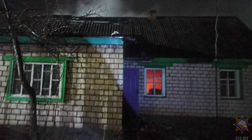 В Октябрьском при пожаре в доме погиб пенсионер