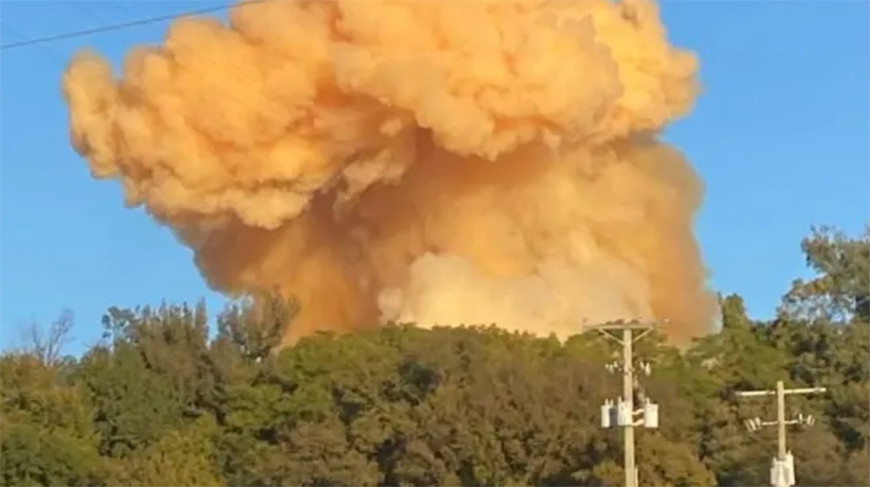 В Миссисипи произошла утечка аммиака после взрыва на химзаводе