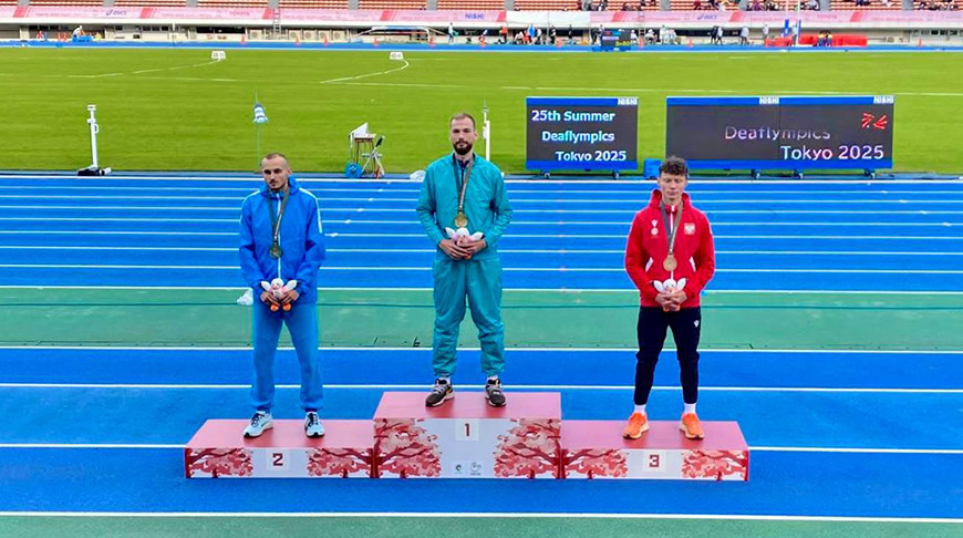Белорус Гралько стал призером Дефлимпийских игр в прыжках в высоту 