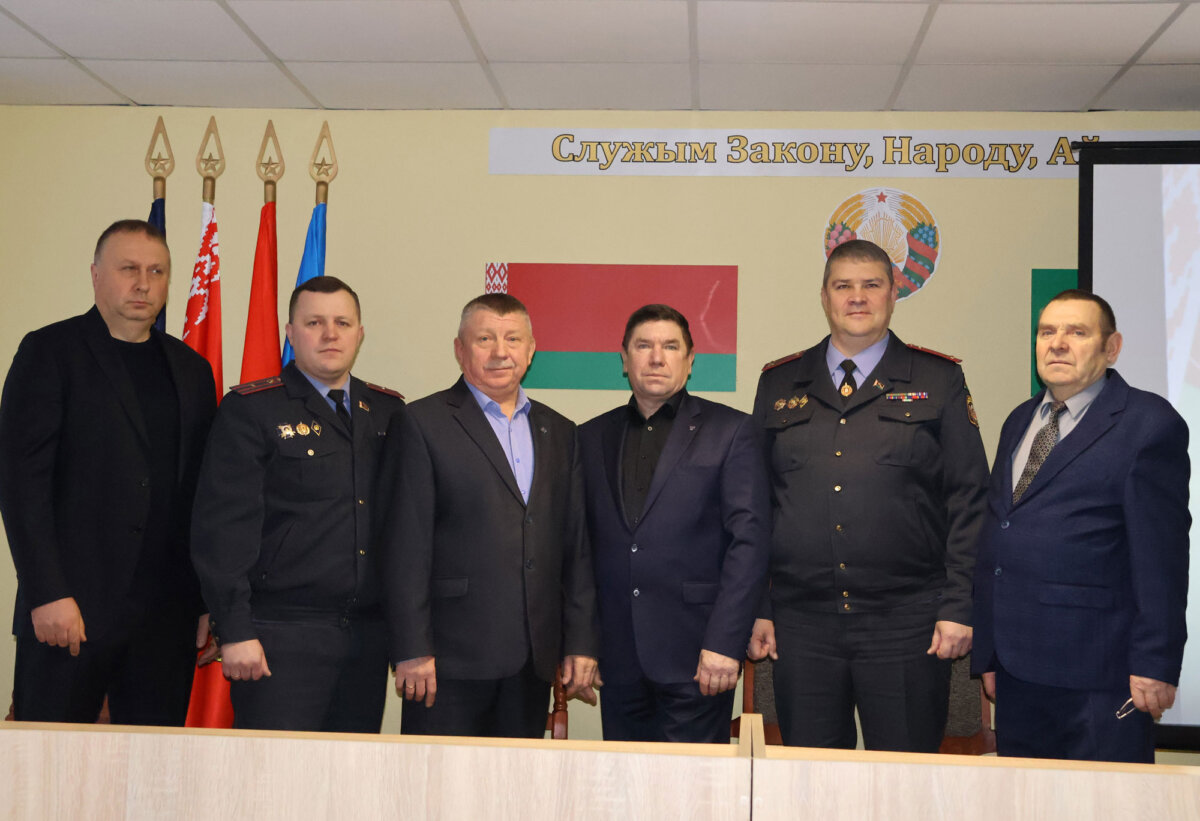 Торжественное собрание, посвящённое 105-летию со Дня образования штабных подразделений  органов внутренних дел Республики Беларусь, состоялось сегодня в ОВД Круглянского райисполкома