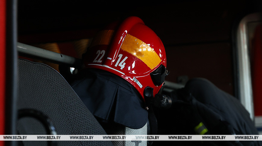 При пожаре зерносушильного комплекса в Буда-Кошелевском районе спасено 35 тонн семян подсолнечника