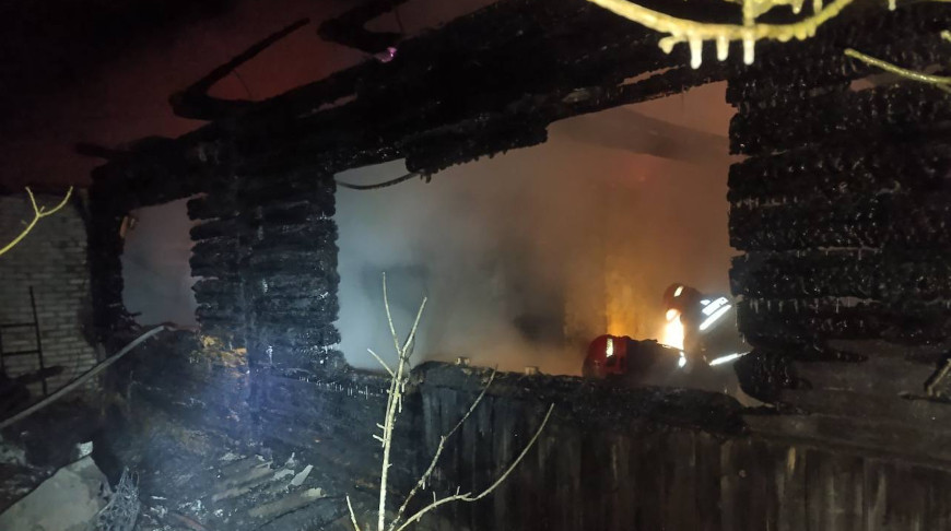 В Быховском районе сгорел дом: погибли два человека