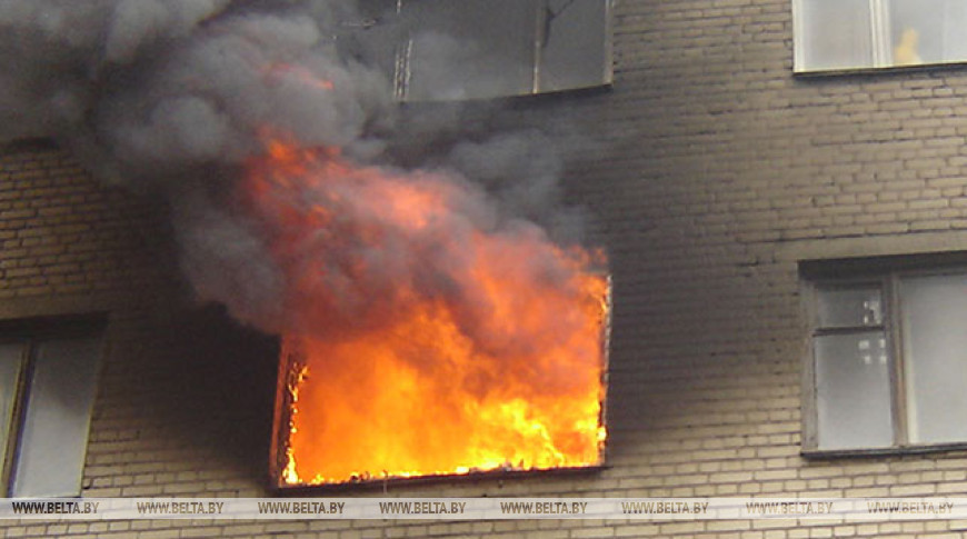 Мужчина погиб при пожаре в Солигорском районе