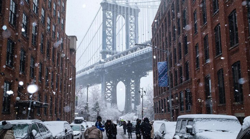 В США во время сильного снегопада погибли 30 человек