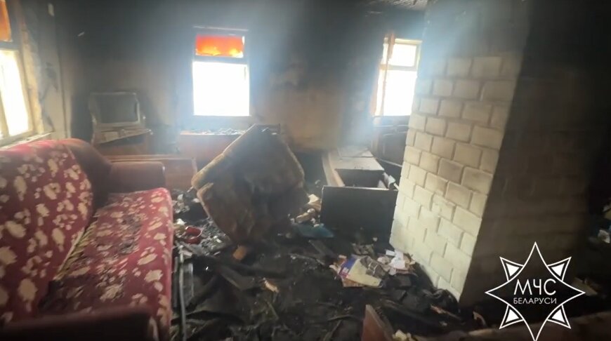 Сельчанин спас соседа при пожаре в доме в Слонимском районе