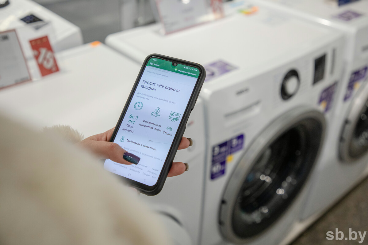 В Беларуси за два месяца 2026 года благодаря льготным кредитам продали более 30 тысяч отечественных товаров