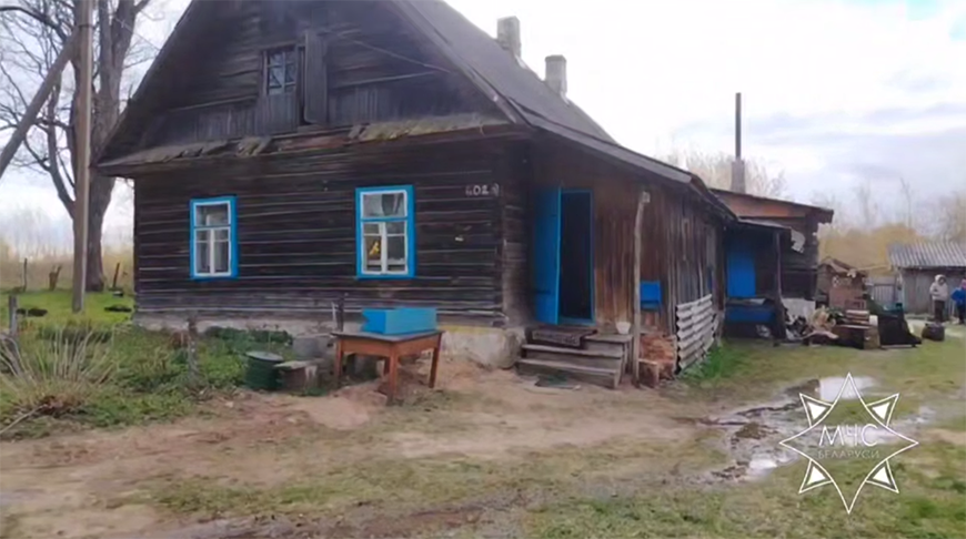 Мужчина спасен при пожаре в жилом доме в Браславском районе 