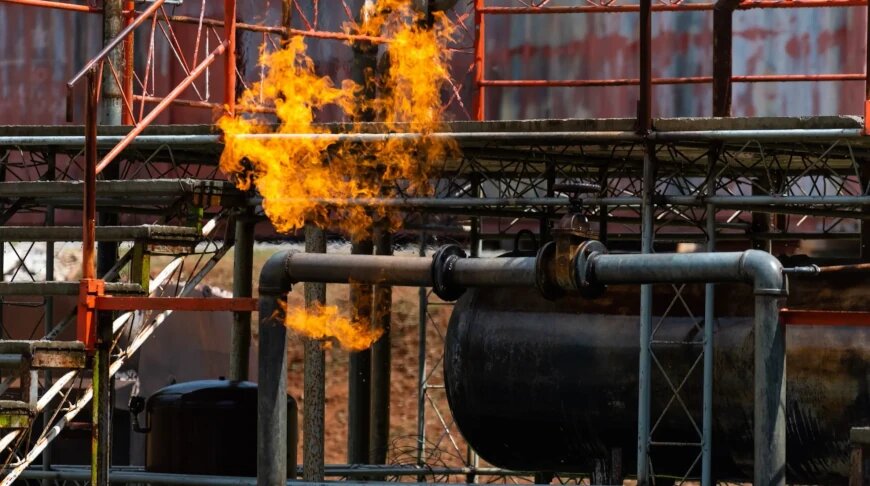 Крупный пожар произошел на НПЗ в Австралии