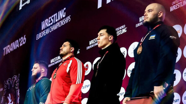 Белорус Глинчук занял третье место на чемпионате Европы по борьбе